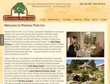 Tablet Screenshot of fletcherparkinn.com